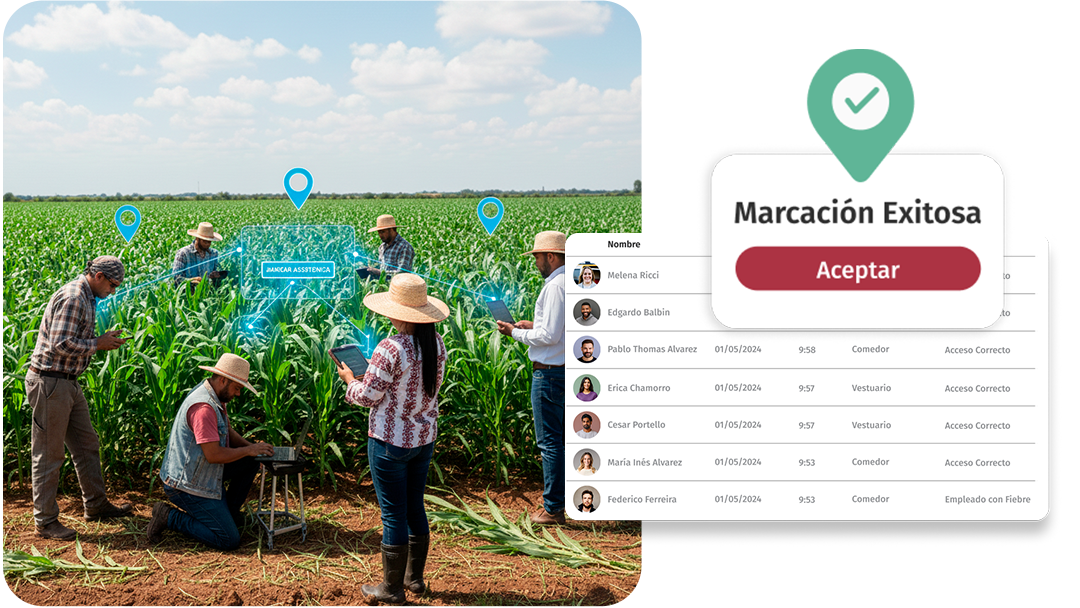 Marcación remota con geolocalización