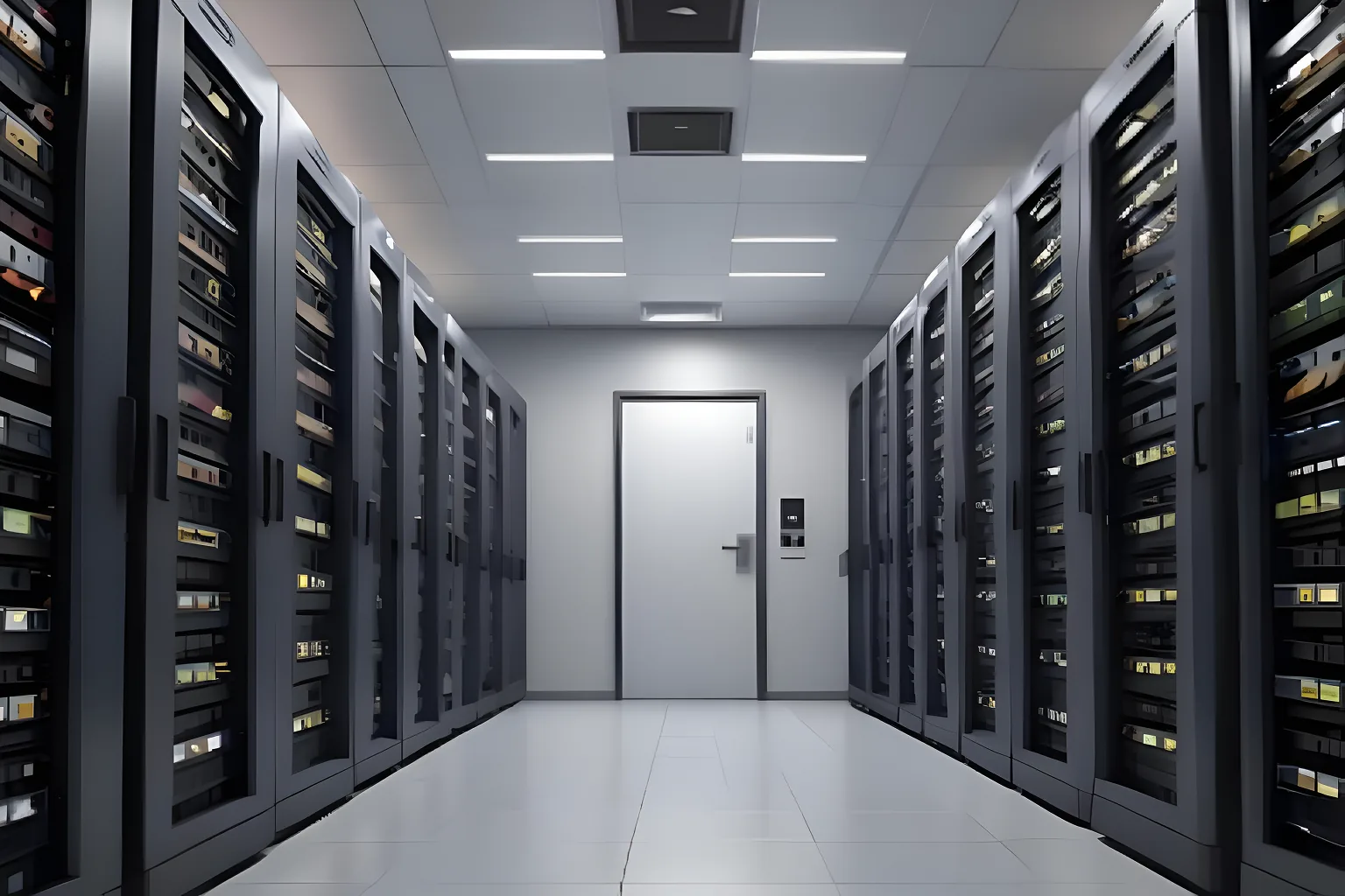 Control de accesos en sala de servidores