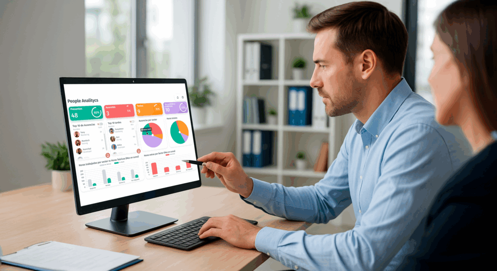 Informes y reportes de jornada en tiempo real