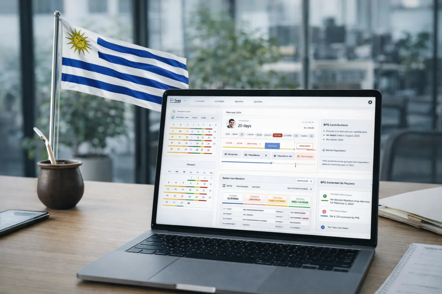 Novedades laborales Uruguay: licencia paternal, BPS y jornada