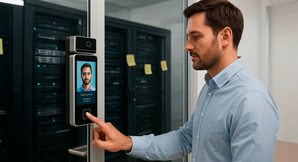 Control de accesos y registro de entradas