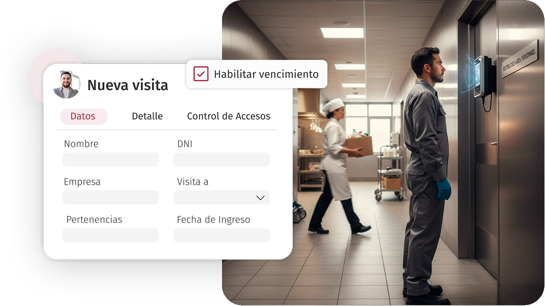 Almacenes y áreas de mantenimiento