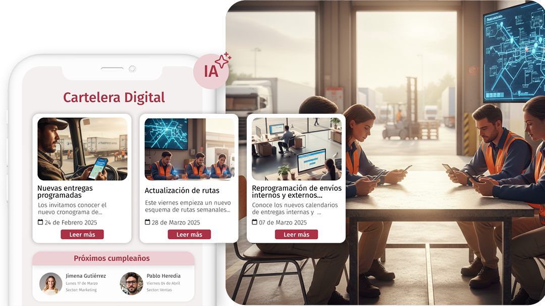 Vacaciones y licencias en logística