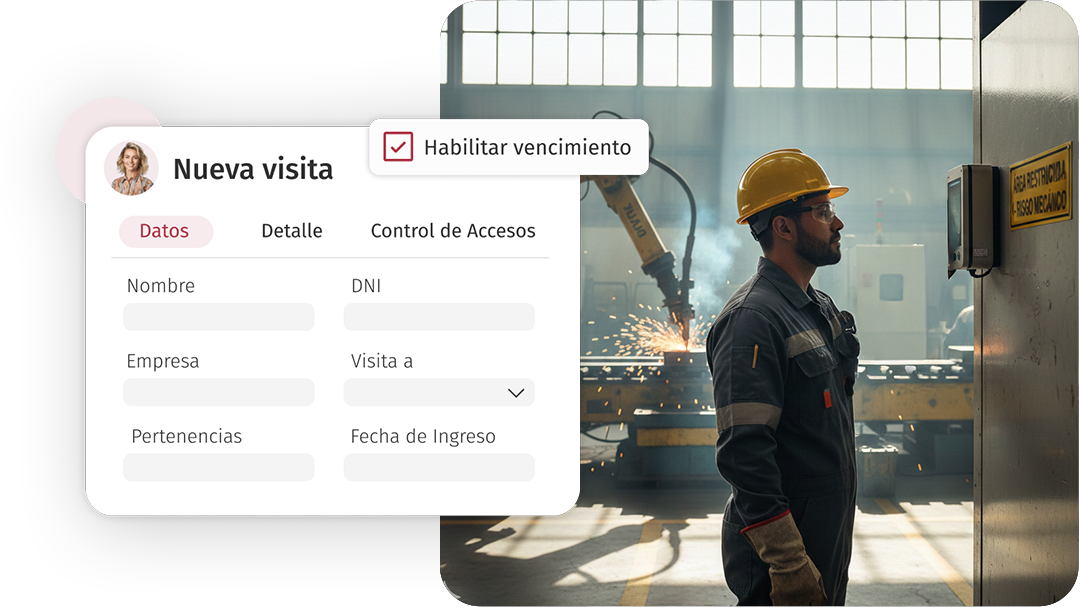 Áreas de maquinaria y seguridad