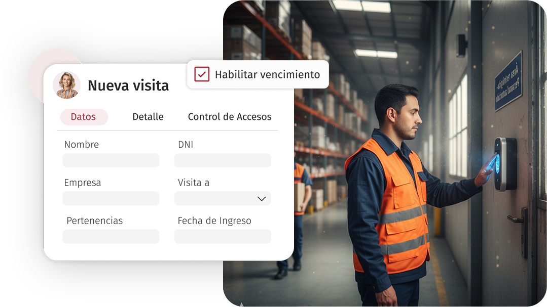 Almacén y control de acceso