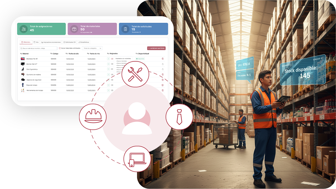 Gestión de inventarios Lenox HR