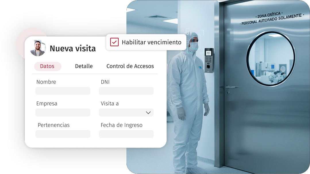 Áreas de producción y almacenamiento