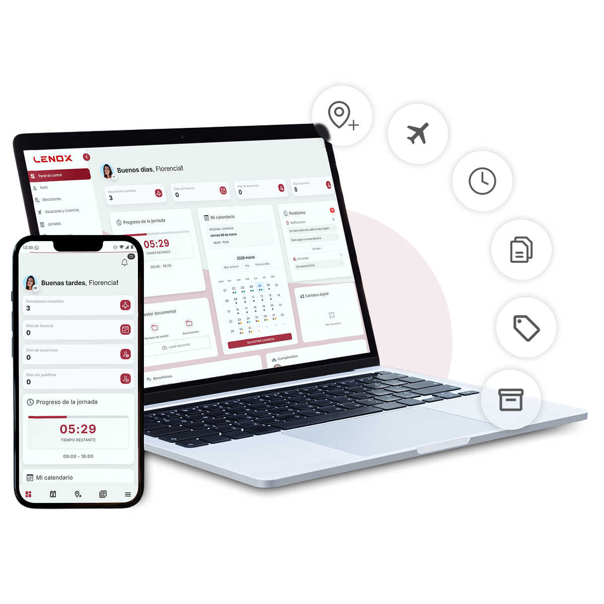 Portal del Empleado y herramientas Lenox HR