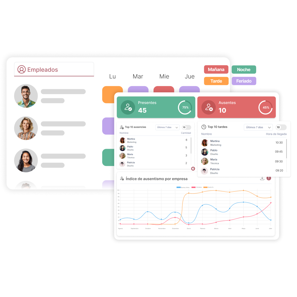Control horario y jornadas Lenox HR
