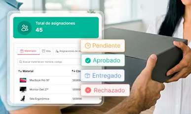 Registro centralizado de entregas
